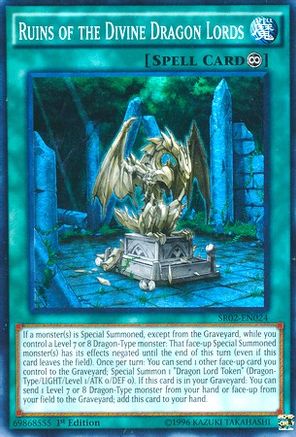 Image of Ruins of the Divine Dragon Lords [SR02-EN024] Super Rare