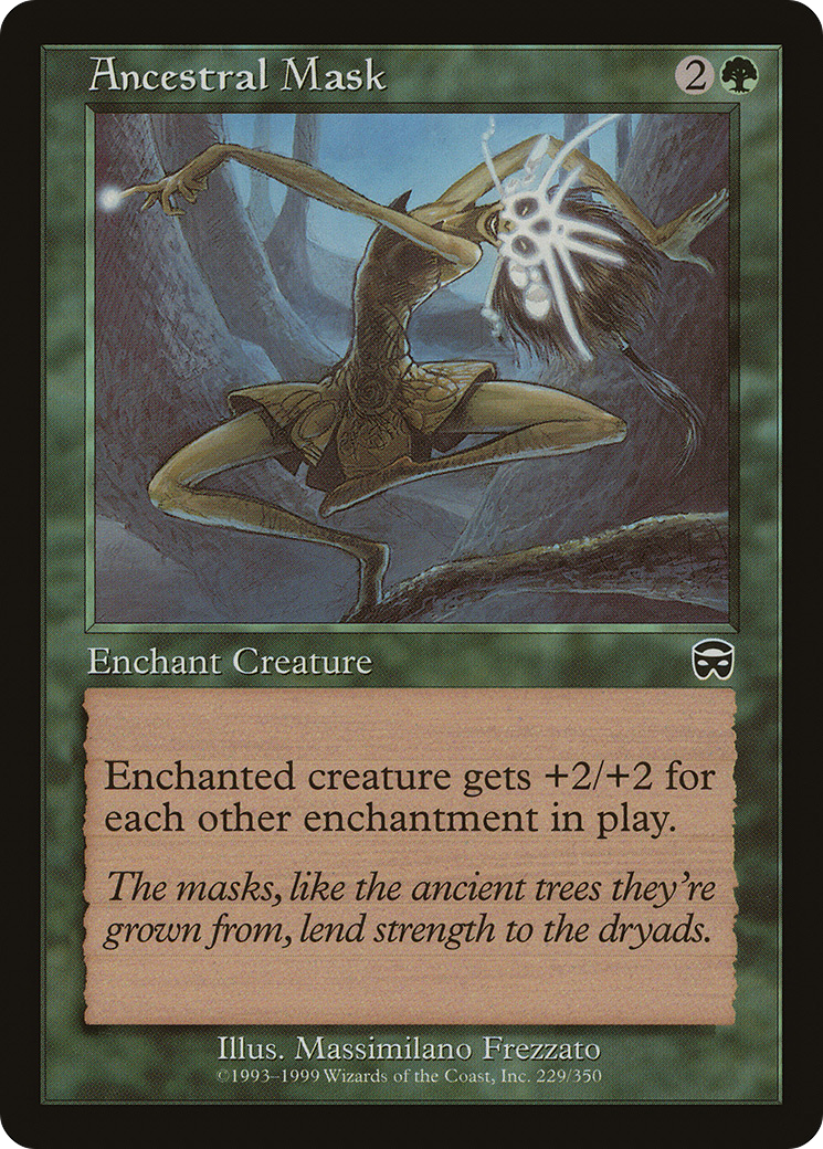 Image of Ancestral Mask [Mercadian Masques]