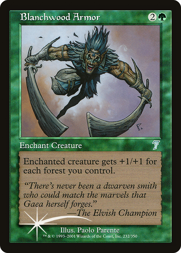 Image of Blanchwood Armor [Seventh Edition]