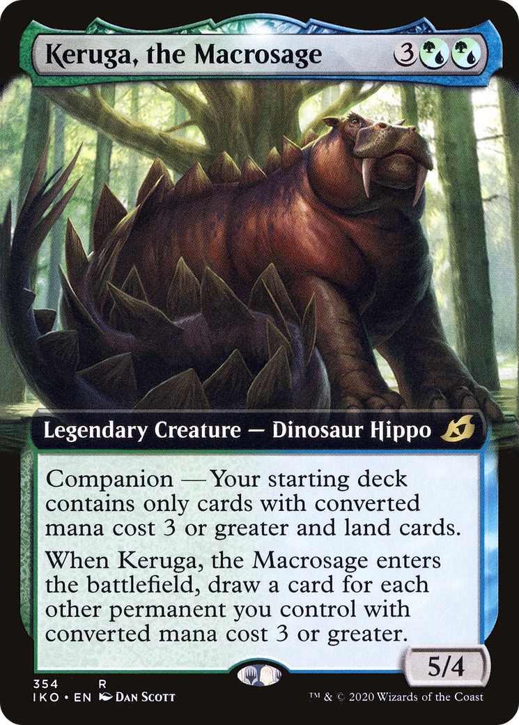 Image of Keruga, the Macrosage (Extended Art) [Ikoria: Lair of Behemoths]