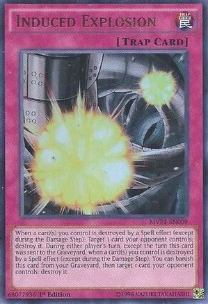 Image of Induced Explosion [MVP1-EN009] Ultra Rare