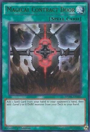 Image of Magical Contract Door [MVP1-EN020] Ultra Rare
