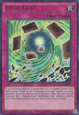 Image of Final Geas [MVP1-EN029] Ultra Rare