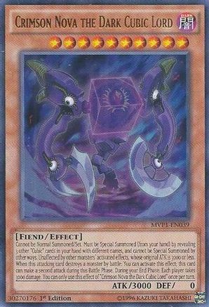 Image of Crimson Nova the Dark Cubic Lord [MVP1-EN039] Ultra Rare