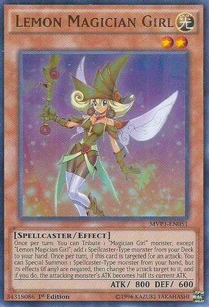 Image of Lemon Magician Girl [MVP1-EN051] Ultra Rare