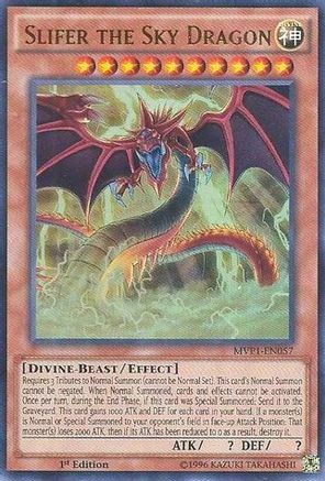 Image of Slifer the Sky Dragon [MVP1-EN057] Ultra Rare