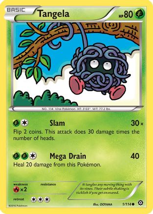 Image of Tangela (1/114) [XY: Steam Siege]