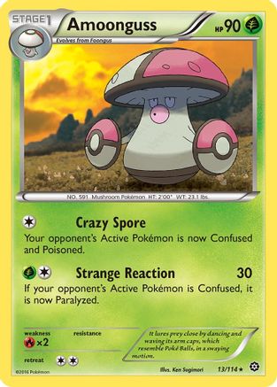 Image of Amoonguss (13/114) [XY: Steam Siege]