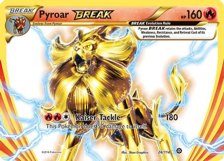 Image of Pyroar BREAK (24/114) [XY: Steam Siege]