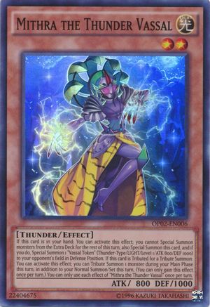 Image of Mithra the Thunder Vassal [OP02-EN006] Super Rare