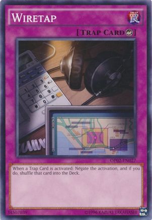 Image of Wiretap [OP02-EN027] Common