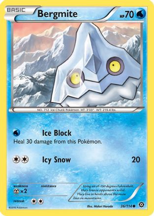 Image of Bergmite (36/114) [XY: Steam Siege]