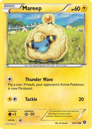 Image of Mareep (38/114) [XY: Steam Siege]