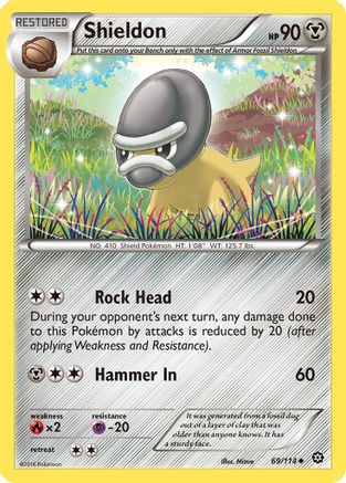 Image of Shieldon (69/114) [XY: Steam Siege]