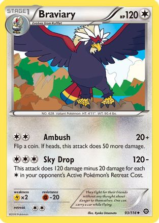 Image of Braviary (93/114) [XY: Steam Siege]