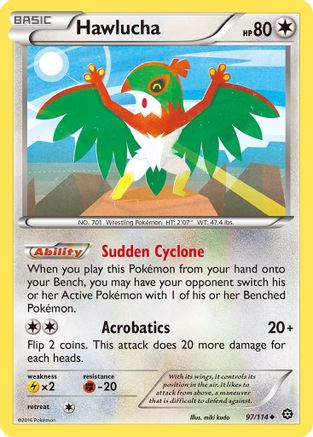 Image of Hawlucha (97/114) [XY: Steam Siege]