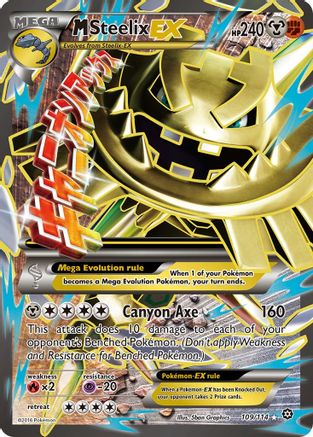 Image of M Steelix EX (109/114) [XY: Steam Siege]
