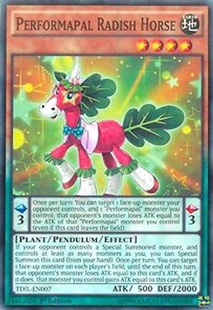 Image of Performapal Radish Horse [TDIL-EN007] Common
