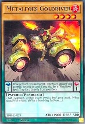 Image of Metalfoes Goldriver [TDIL-EN023] Rare