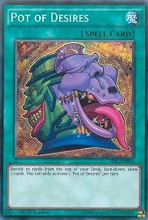 Image of Pot of Desires [TDIL-EN066] Secret Rare