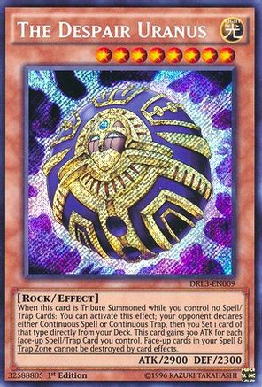Image of The Despair Uranus [DRL3-EN009] Secret Rare
