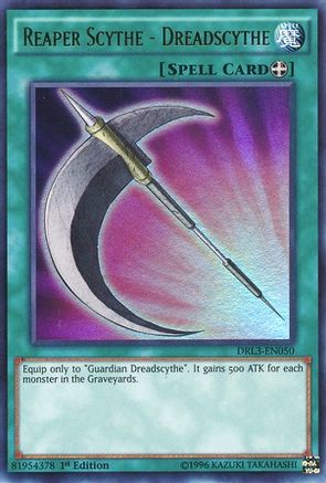Image of Reaper Scythe - Dreadscythe [DRL3-EN050] Ultra Rare