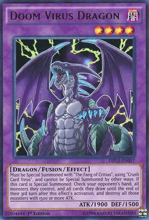 Image of Doom Virus Dragon [DRL3-EN057] Ultra Rare