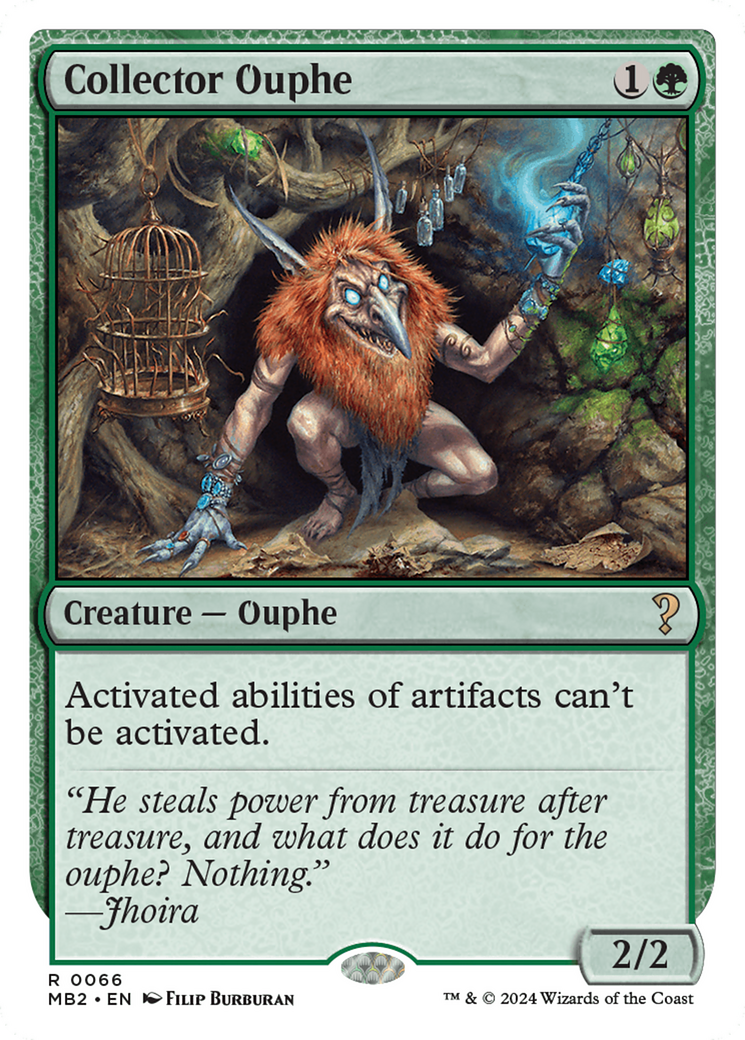 Image of Collector Ouphe (White Border) [Mystery Booster 2]