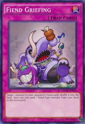 Image of Fiend Griefing [MP16-EN035] Common