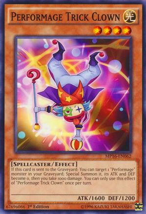Image of Performage Trick Clown [MP16-EN062] Common