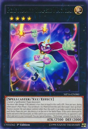 Image of Performage Trapeze Magician [MP16-EN080] Rare