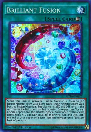Image of Brilliant Fusion [MP16-EN082] Super Rare