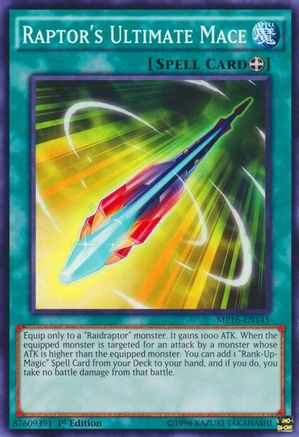Image of Raptor's Ultimate Mace [MP16-EN145] Common