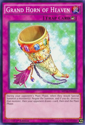 Image of Grand Horn of Heaven [MP16-EN160] Common