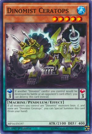 Image of Dinomist Ceratops [MP16-EN197] Common