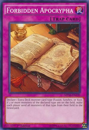 Image of Forbidden Apocrypha [MP16-EN230] Common