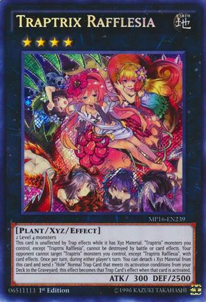 Image of Traptrix Rafflesia [MP16-EN239] Secret Rare