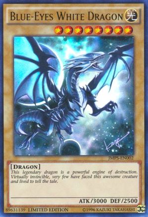 Image of Blue-Eyes White Dragon [JMPS-EN002] Ultra Rare