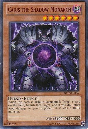 Image of Caius the Shadow Monarch (Red) [DL15-EN006] Rare