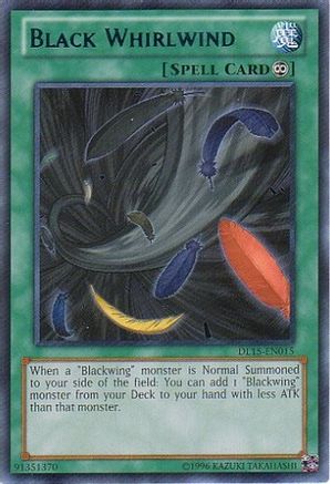 Image of Black Whirlwind (Blue) [DL15-EN015] Rare