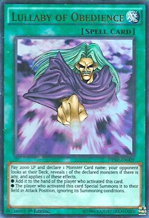 Image of Lullaby of Obedience [DPRP-EN009] Ultra Rare