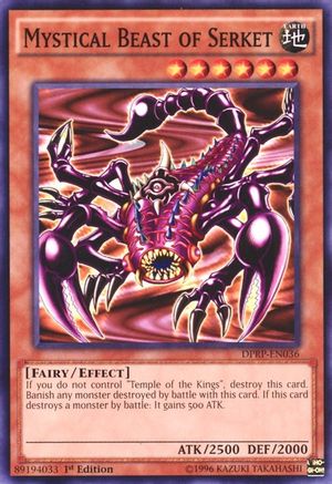 Image of Mystical Beast of Serket [DPRP-EN036] Common