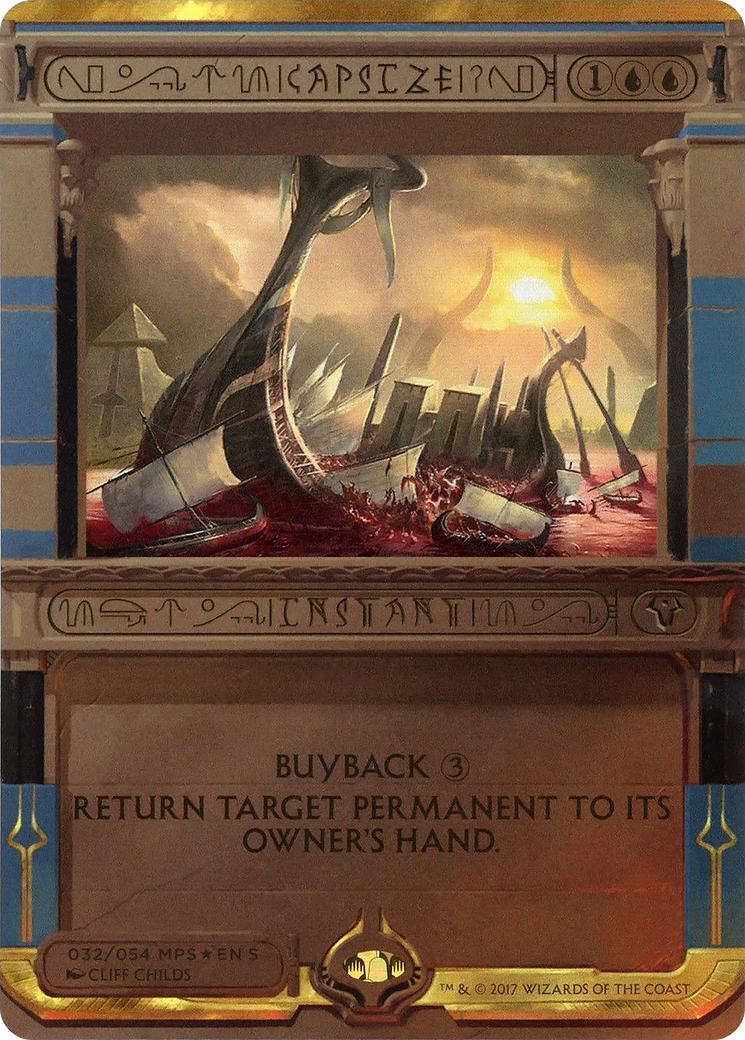 Image of Capsize (Invocation) [Amonkhet Invocations]