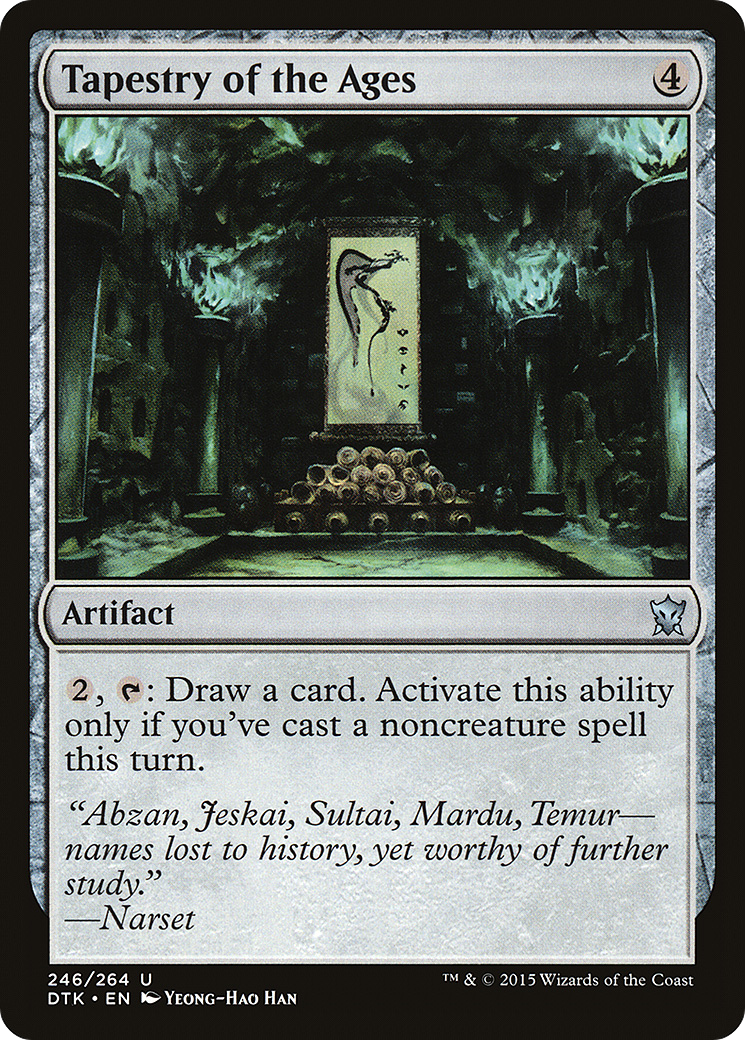 Image of Tapestry of the Ages [Dragons of Tarkir]
