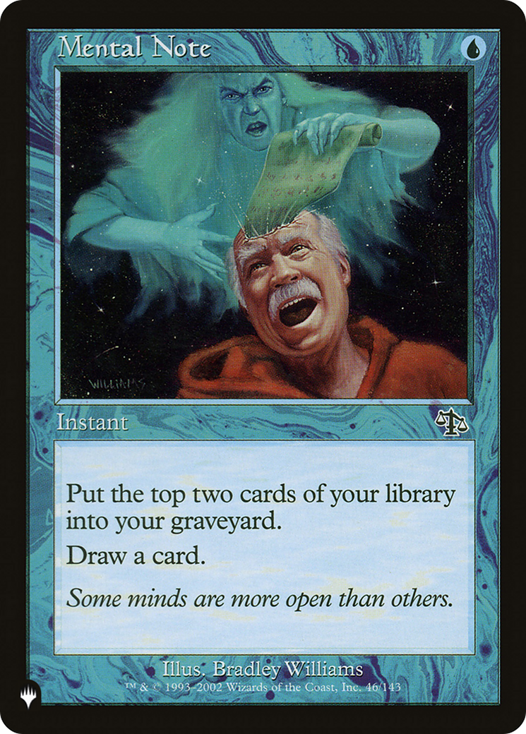 Image of Mental Note [The List]