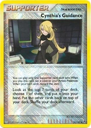 Image of Cynthia's Guidance (136/147) (League Promo) [Platinum: Supreme Victors]