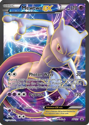 Image of Mewtwo EX (XY125) [XY: Black Star Promos]