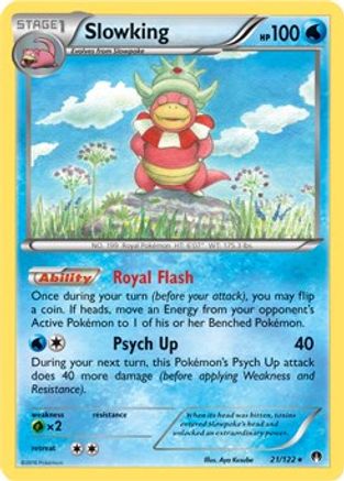 Image of Slowking (21/122) (Theme Deck Exclusive) [XY: BREAKpoint]