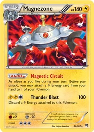 Image of Magnezone (54/162) (Theme Deck Exclusive) [XY: BREAKthrough]