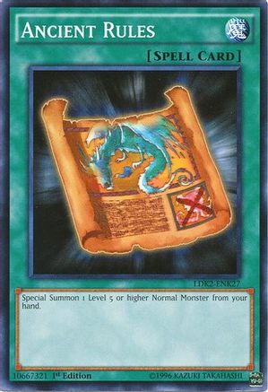 Image of Ancient Rules [LDK2-ENK27] Common